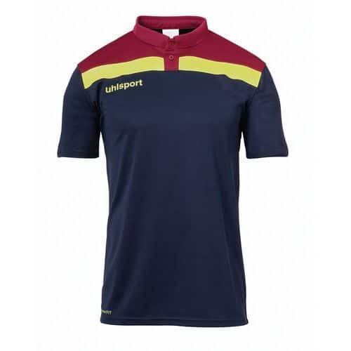 Polo Offense 23 - Bleu foncé/Bordeaux - Uhlsport