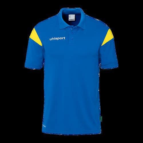 Polo Squad 27 - Bleu/Jaune - Uhlsport