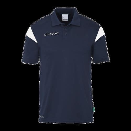 Polo Squad 27 - Bleu foncé/blanc - Uhlsport