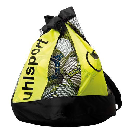 Sac à ballons 12 - Noir/jaune - Uhlsport