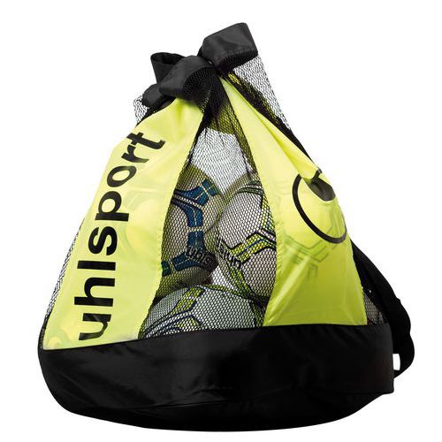 Sac à ballons 16 - Noir/jaune - Uhlsport