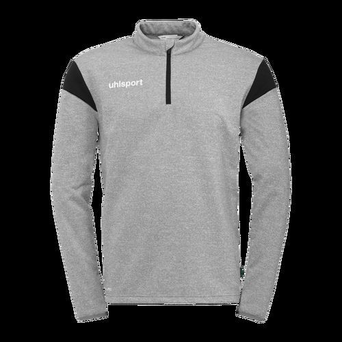 Sweat zippé 1/4 Squad 27 - Gris foncé - Uhlsport