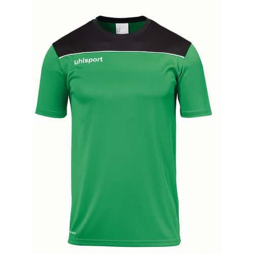 Tee-Shirt polyester Offense 23 - Vert - Uhlsport