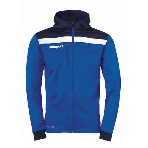 Veste capuche Offense 23 - Bleu/blanc - Uhlsport