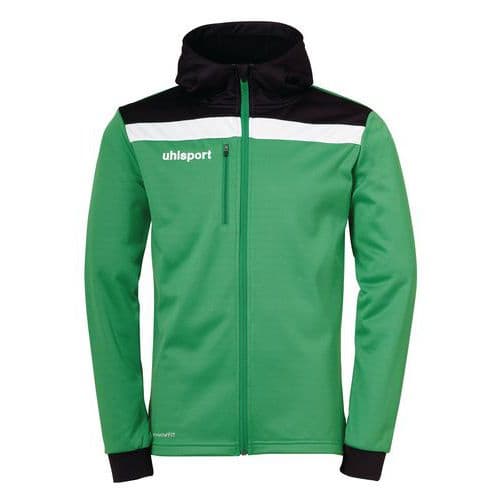 Veste capuche Offense 23 - Vert - Uhlsport