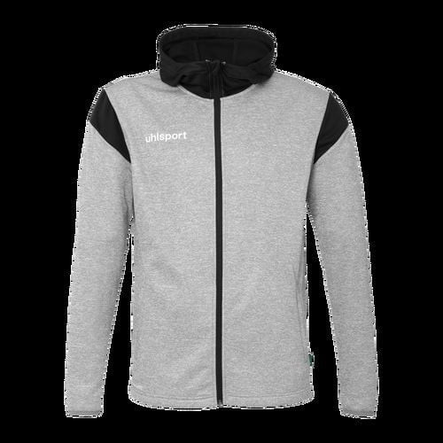 Veste capuche Squad 27 Track Hood - Gris foncé - Uhlsport