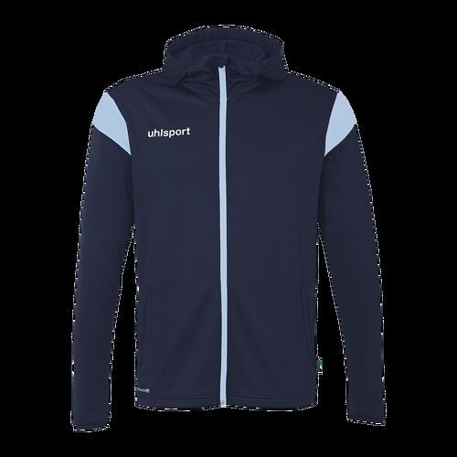 Veste capuche Squad 27 Track Hood - Bleu/bleu clair - Uhlsport