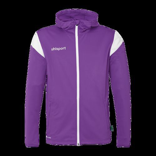 Veste capuche Squad 27 Track Hood - Mauve - Uhlsport