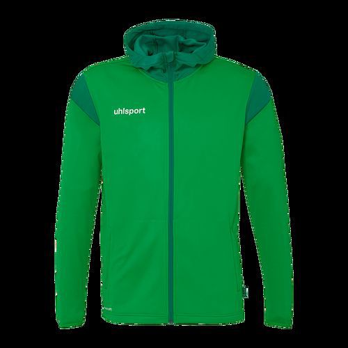 Veste capuche Squad 27 Track Hood - Vert - Uhlsport