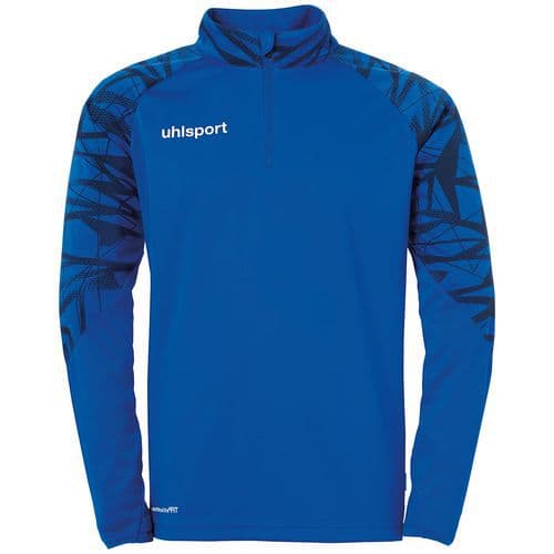 Veste zippé 1/4 Goal 25 - Bleu - Uhlsport