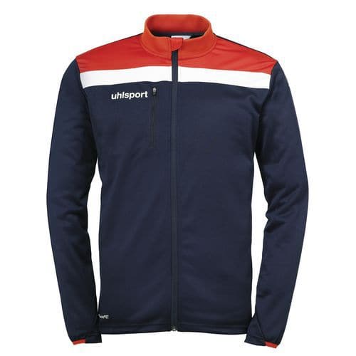 Veste zippée Offense 23 - Bleu/rouge - Uhlsport