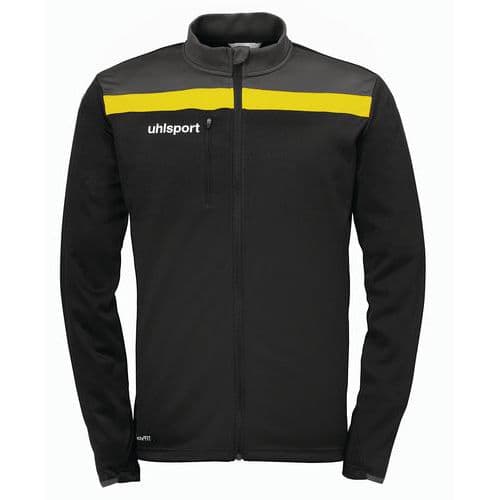 Veste zippée Offense 23 - Noir/Jaune - Uhlsport