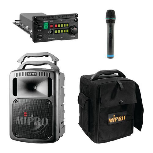 Pack système de sonorisation sans fil portable MA-708BCD - Mipro