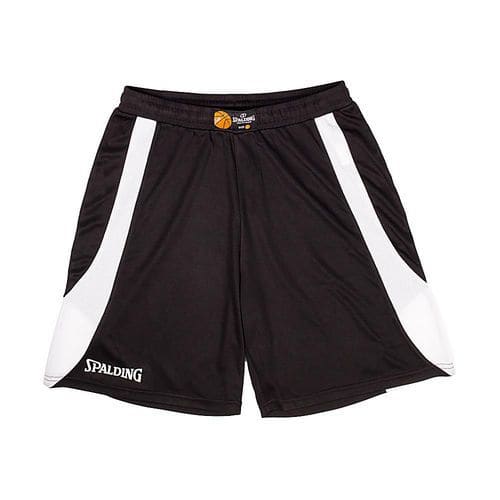 Short basket - Spalding - Jam noir blanc