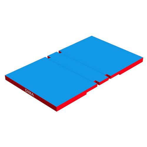 Matelas de réception repliable pour barres parallèles Dima