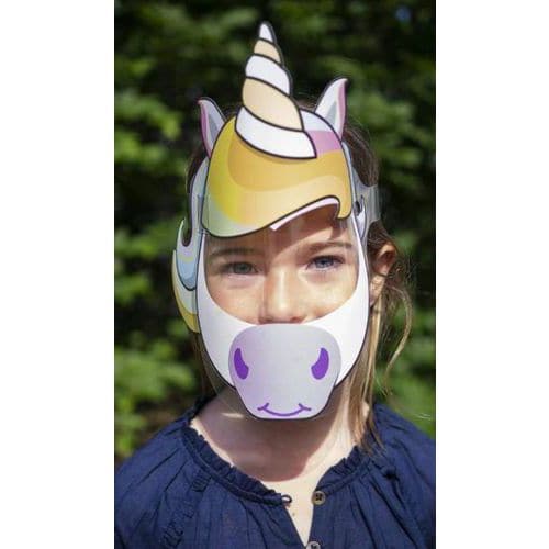 Visière masquée protection enfant - S