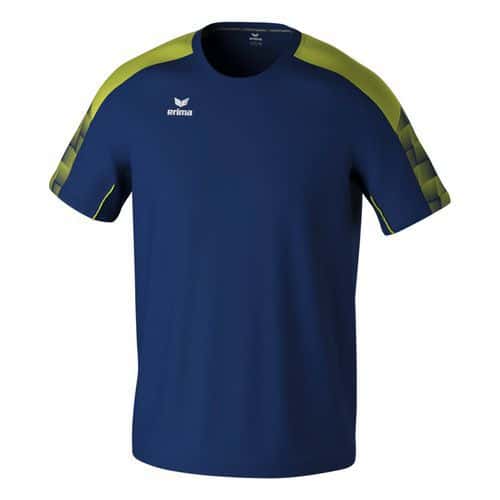 T-Shirt EVO STAR - Bleu/vert - Erima