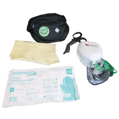 Kit d'intervention sac banane pour DAE - Dumont Securite