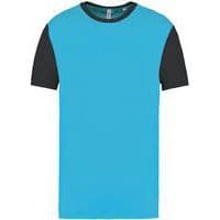 Maillot manches courtes - ProAct - turquoise/gris