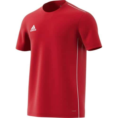 tee shirt adidas rouge et blanc