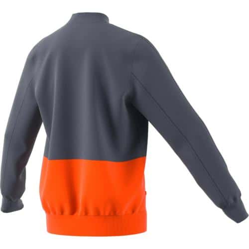 veste adidas grise et orange