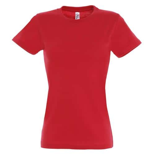 t shirt femme rouge